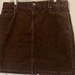 Old Navy Corduroy skirt, size 14